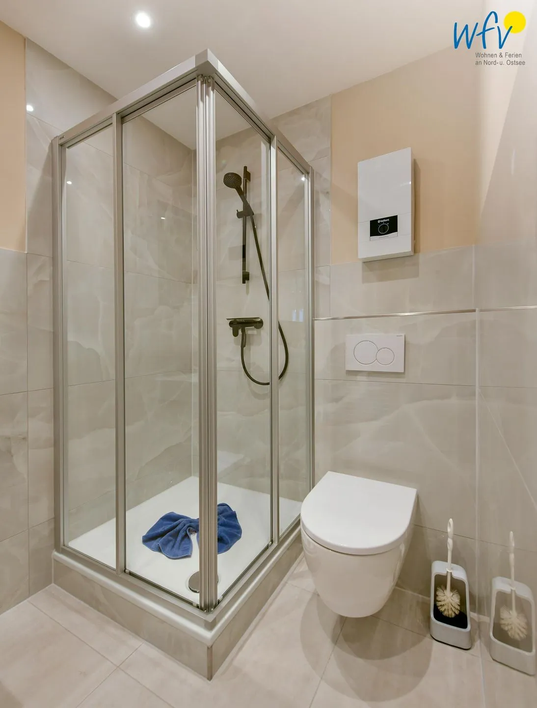 Haus Nautica Ferienwohnung 112 Wangerooge - Badezimmer