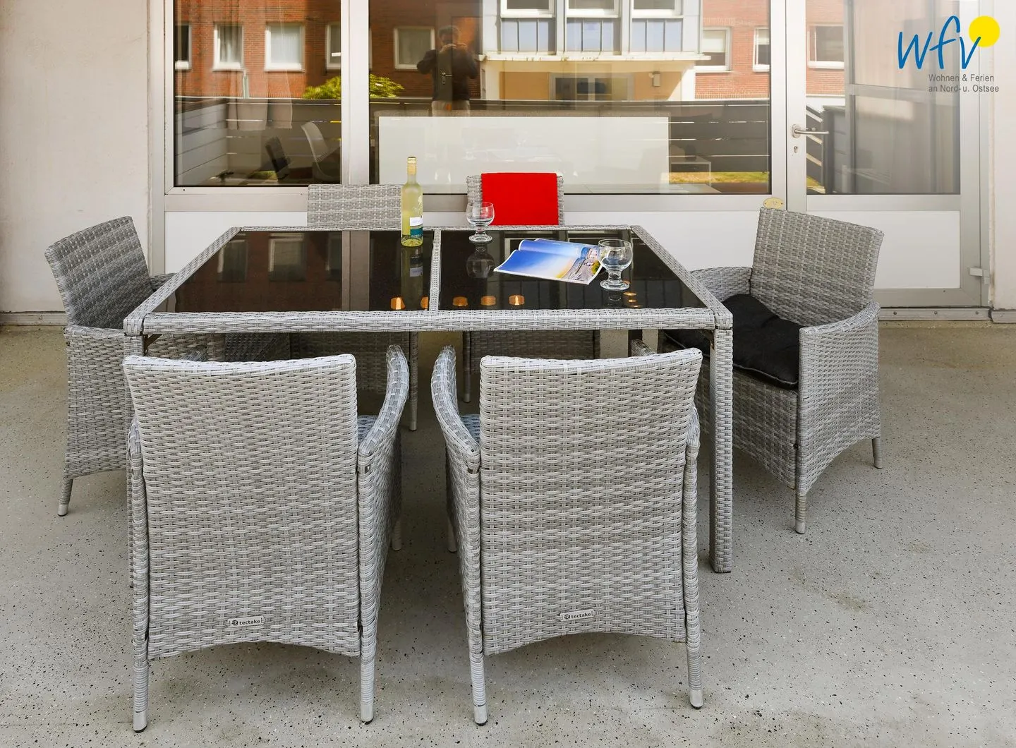Haus Nautica Ferienwohnung 112 Wangerooge - Balkon