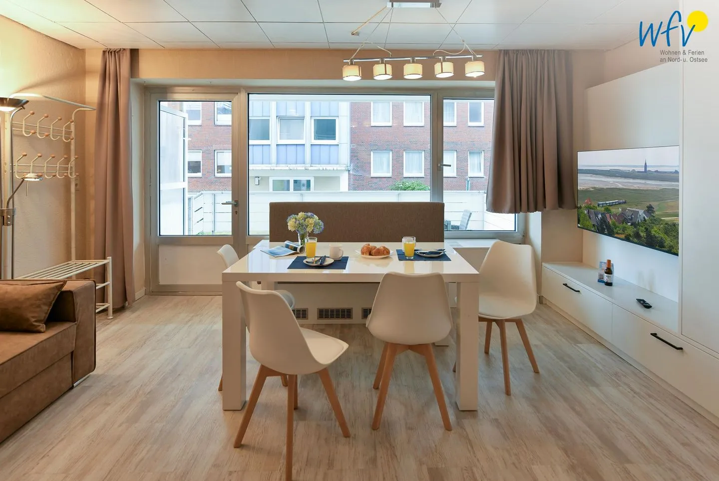 Haus Nautica Ferienwohnung 112 Wangerooge - Wohnzimmer
