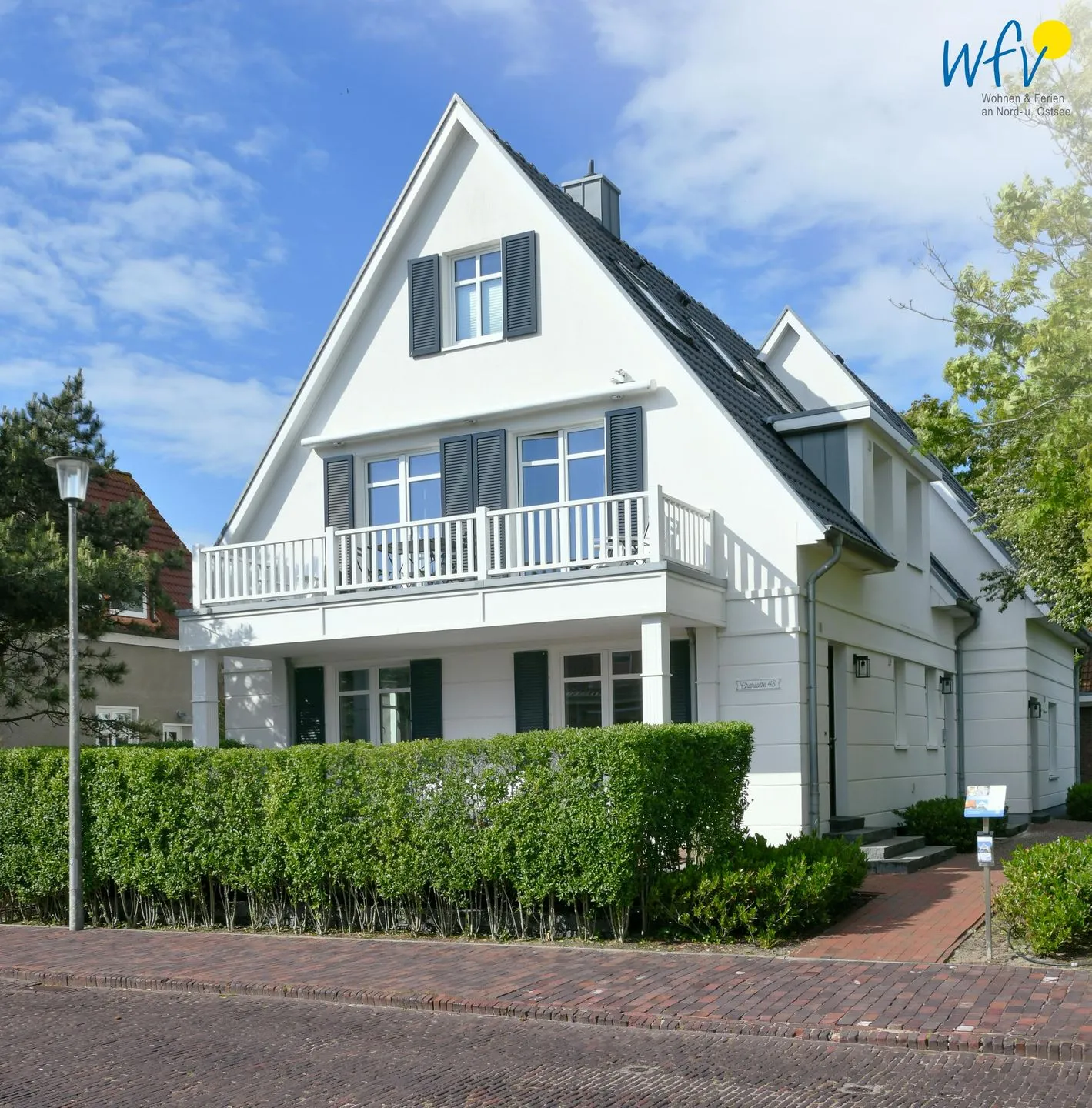Ferienhaus Charlotte 48 Ferienwohnung große Charlotte Wangerooge - Hauptansicht