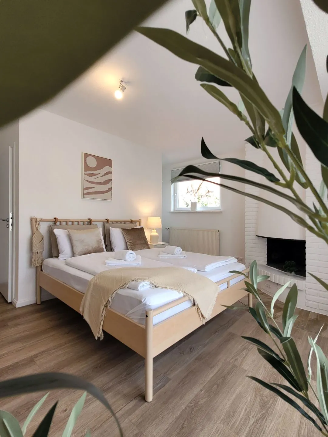 Moderner Ankerplatz mit Terrasse direkt am Hafen "Momentic" Neustadt in Holstein - Schlafzimmer
