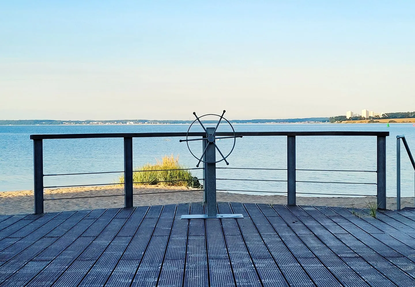 Moderner Ankerplatz mit Terrasse direkt am Hafen "Momentic" Neustadt in Holstein - Am Strand von Neustadt in Holstein