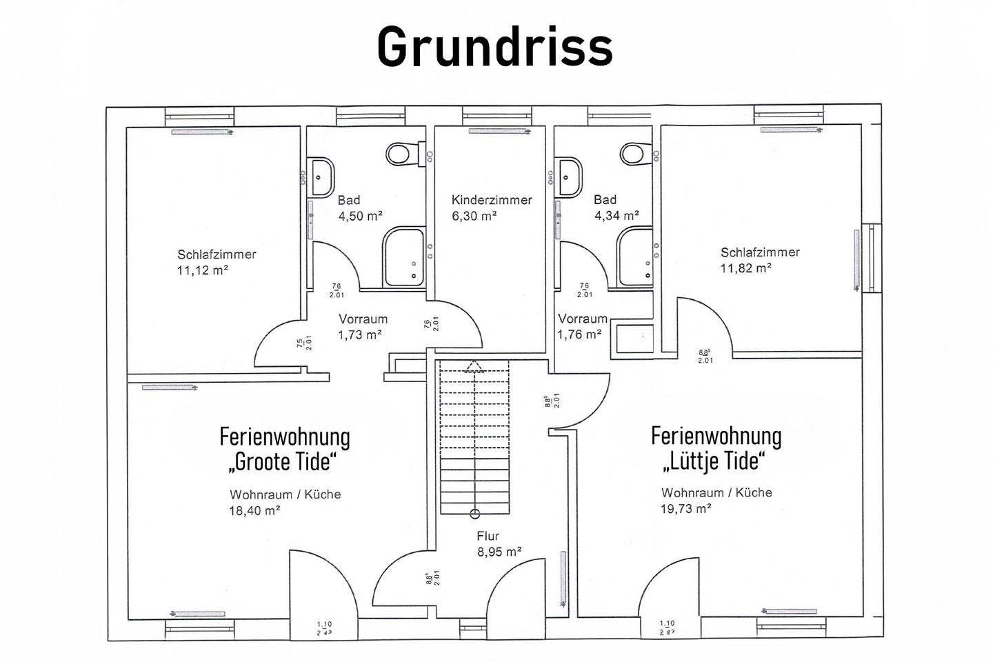 Grundriss – Groote Tide 
