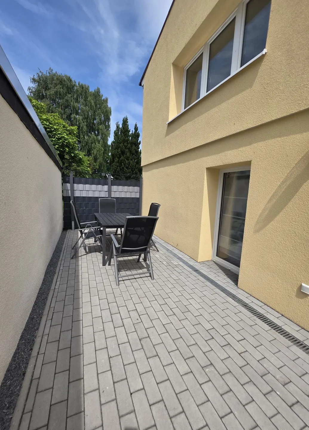 Ankerplatz Groß Strömkendorf - Terrasse