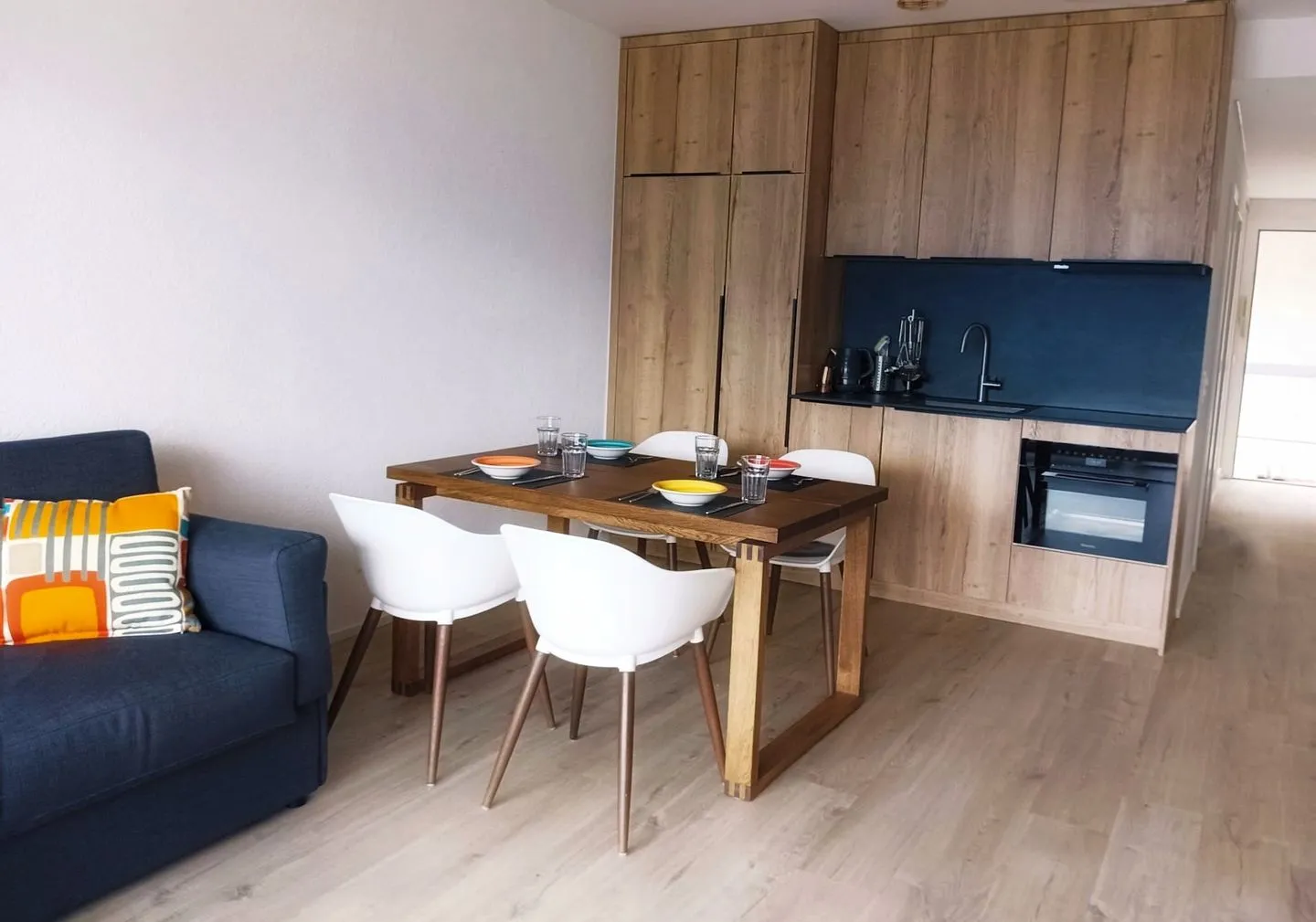 Ferienwohnung D31 Lago Maggiore - Küche / Küchenzeile