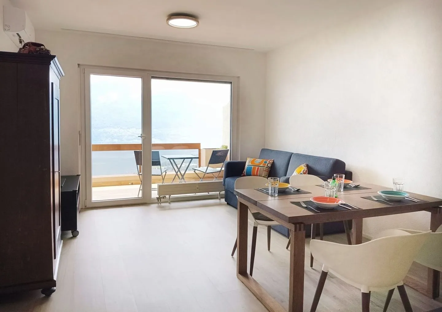 Ferienwohnung D31 Lago Maggiore - Wohnzimmer