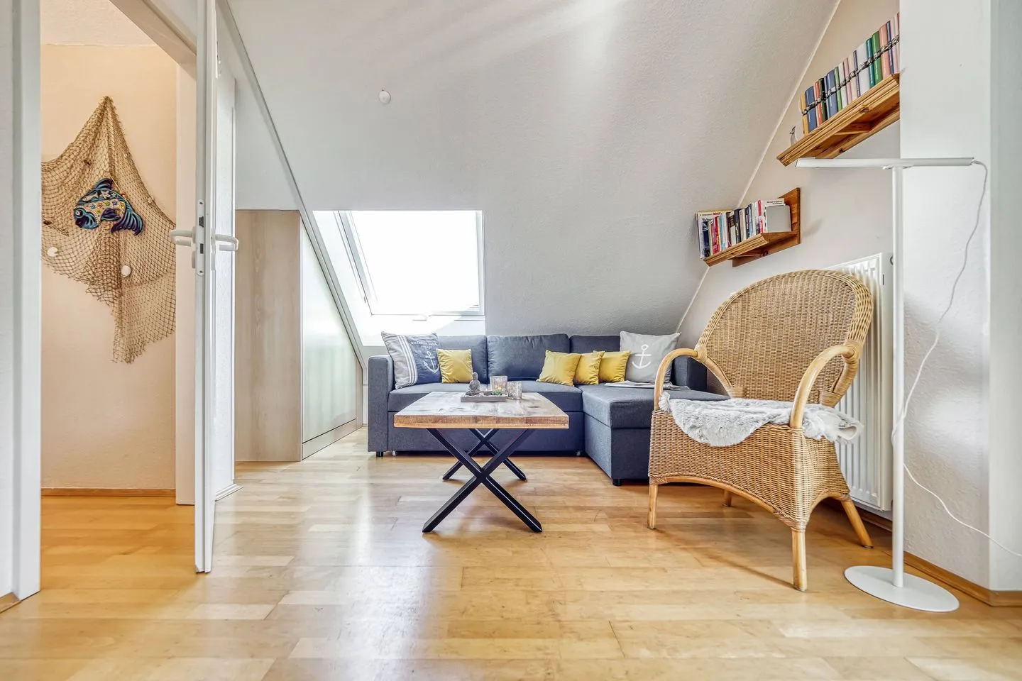 Residenz am Strand Seeschwalbe - Wohnung 4-62 Ostseeheilbad Zingst - Wohnbereich im DG