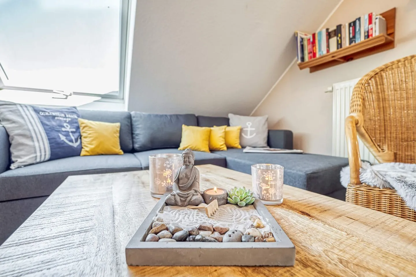 Residenz am Strand Seeschwalbe - Wohnung 4-62 Ostseeheilbad Zingst - L-Sofa