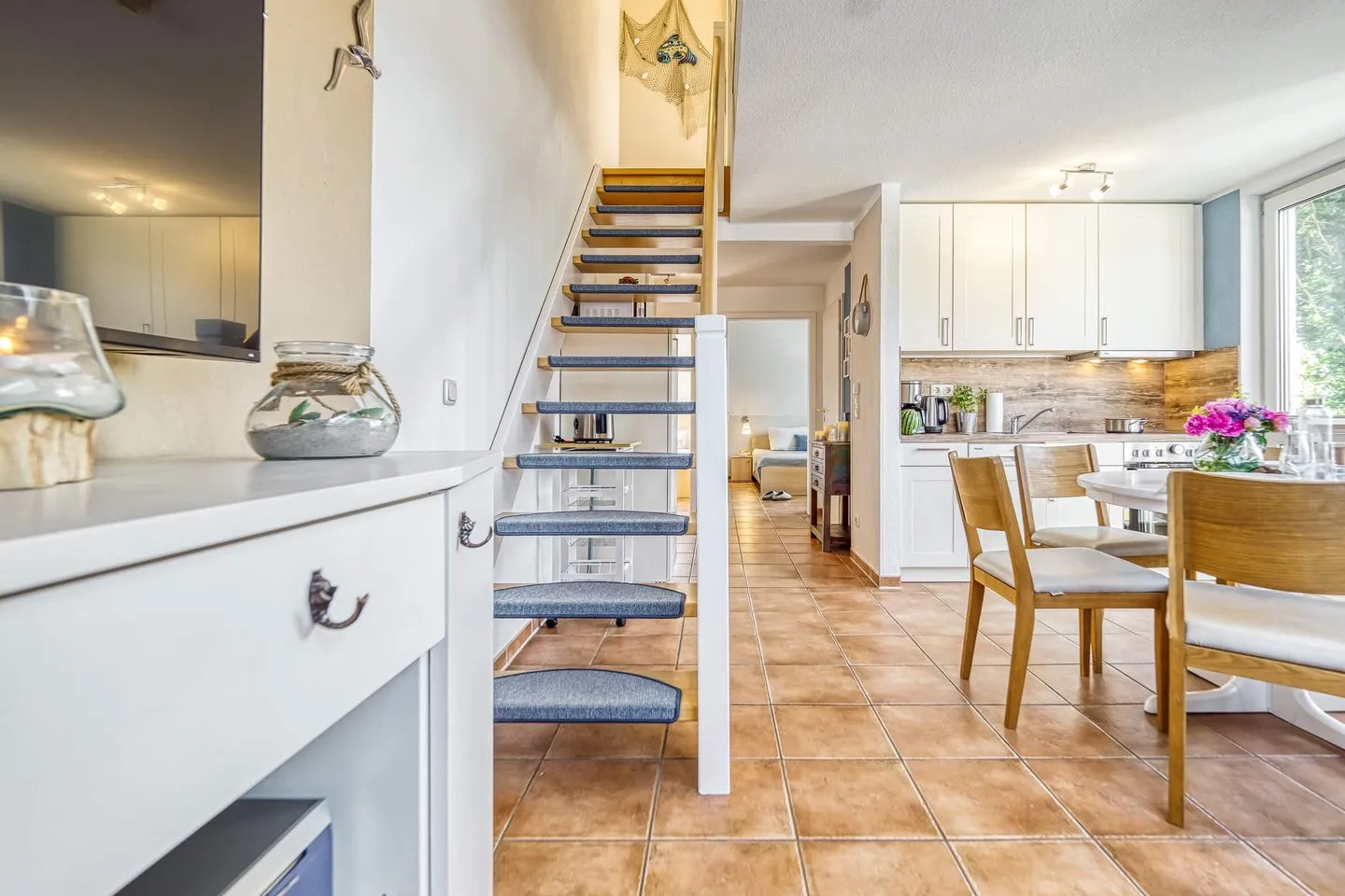 Residenz am Strand Seeschwalbe - Wohnung 4-62 Ostseeheilbad Zingst - Treppe in das DG