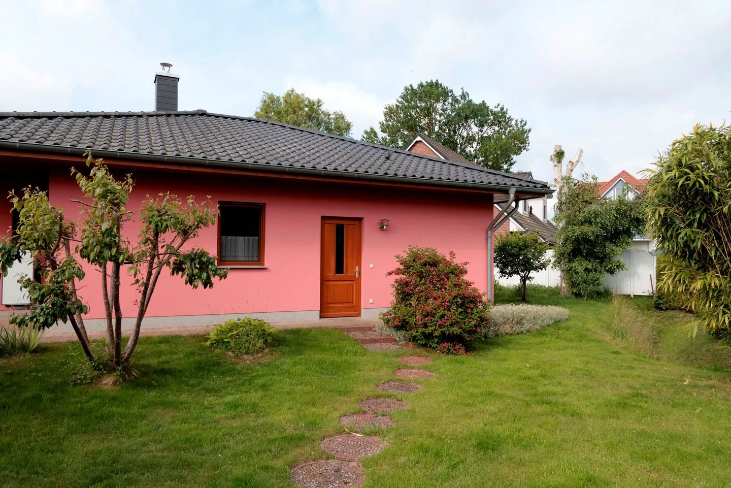 Wuschels Hütt Ostseeheilbad Zingst - Eingangsbereich vor dem Haus