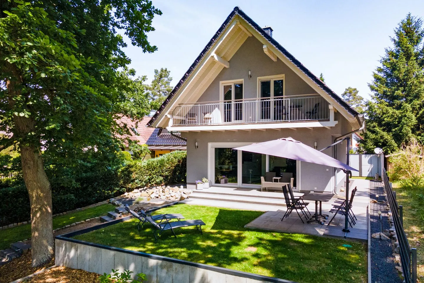 SeeZauber Silz - Seezauber Sietow Einfamilienhaus Garten
