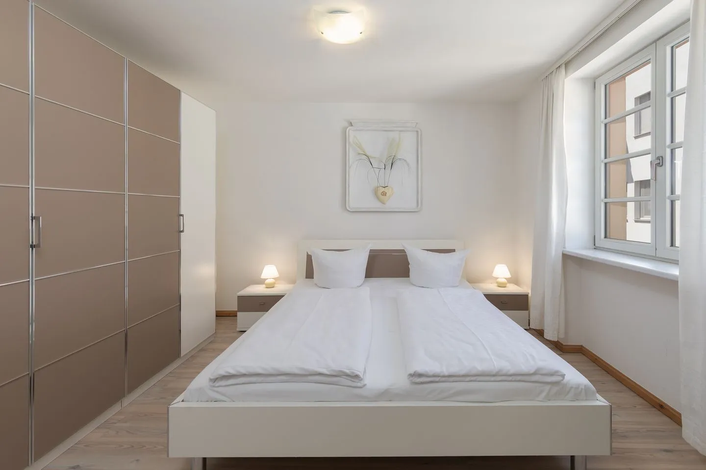 Hochzeitskoje Waren (Müritz) - Ferienwohnung Hochzeitskoje Waren Schlafzimmer
