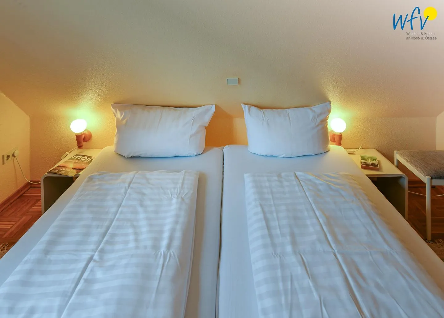 Haus Dünenblick Ferienwohnung 20 Wangerooge - Schlafzimmer
