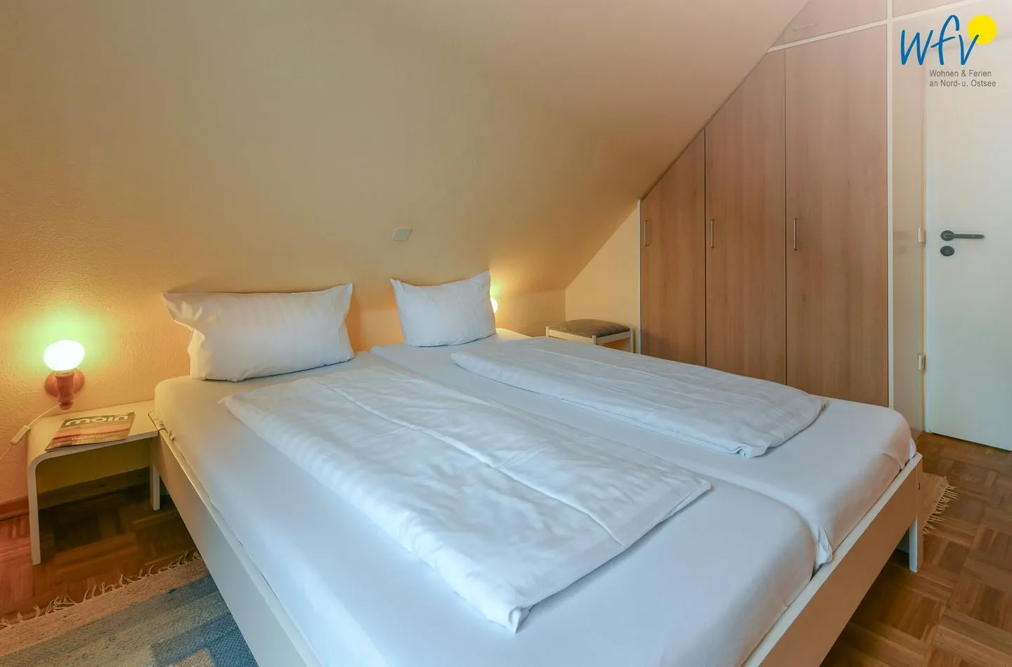 Haus Dünenblick Ferienwohnung 20 Wangerooge - Schlafzimmer