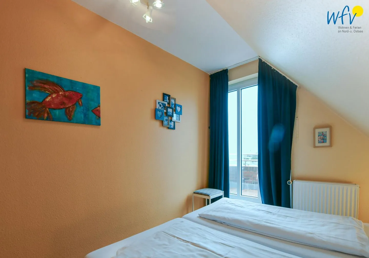 Haus Dünenblick Ferienwohnung 20 Wangerooge - Schlafzimmer