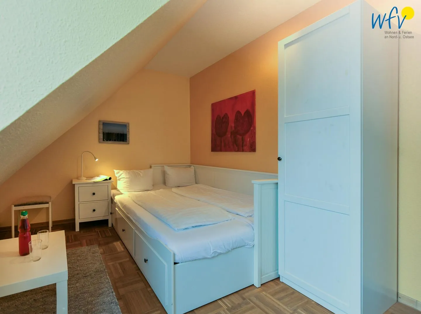 Haus Dünenblick Ferienwohnung 20 Wangerooge - Schlafzimmer