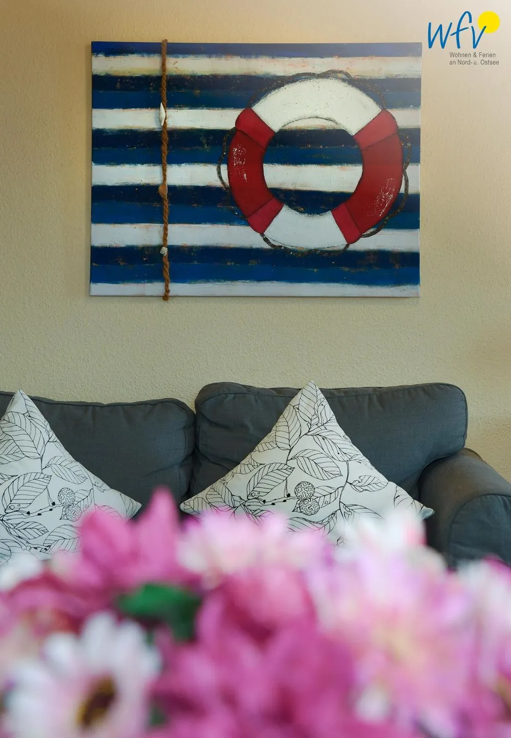 Haus Dünenblick Ferienwohnung 20 Wangerooge - Wohnzimmer