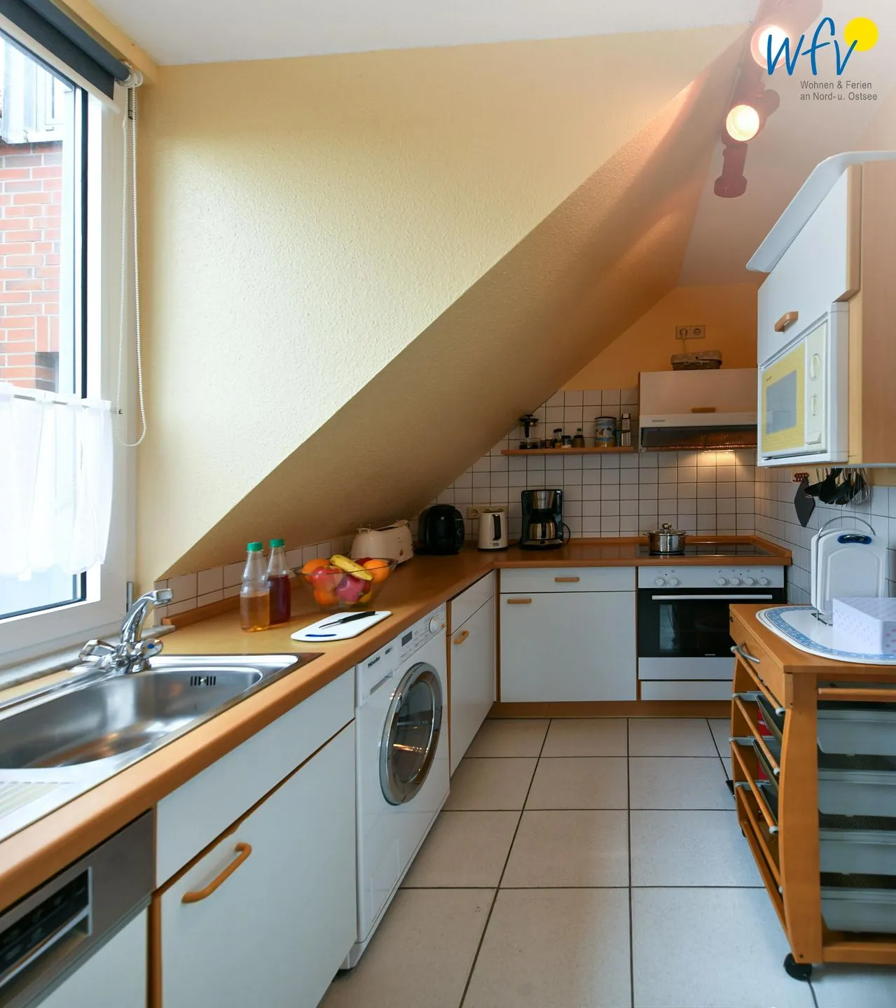 Haus Dünenblick Ferienwohnung 20 Wangerooge - Küche / Küchenzeile