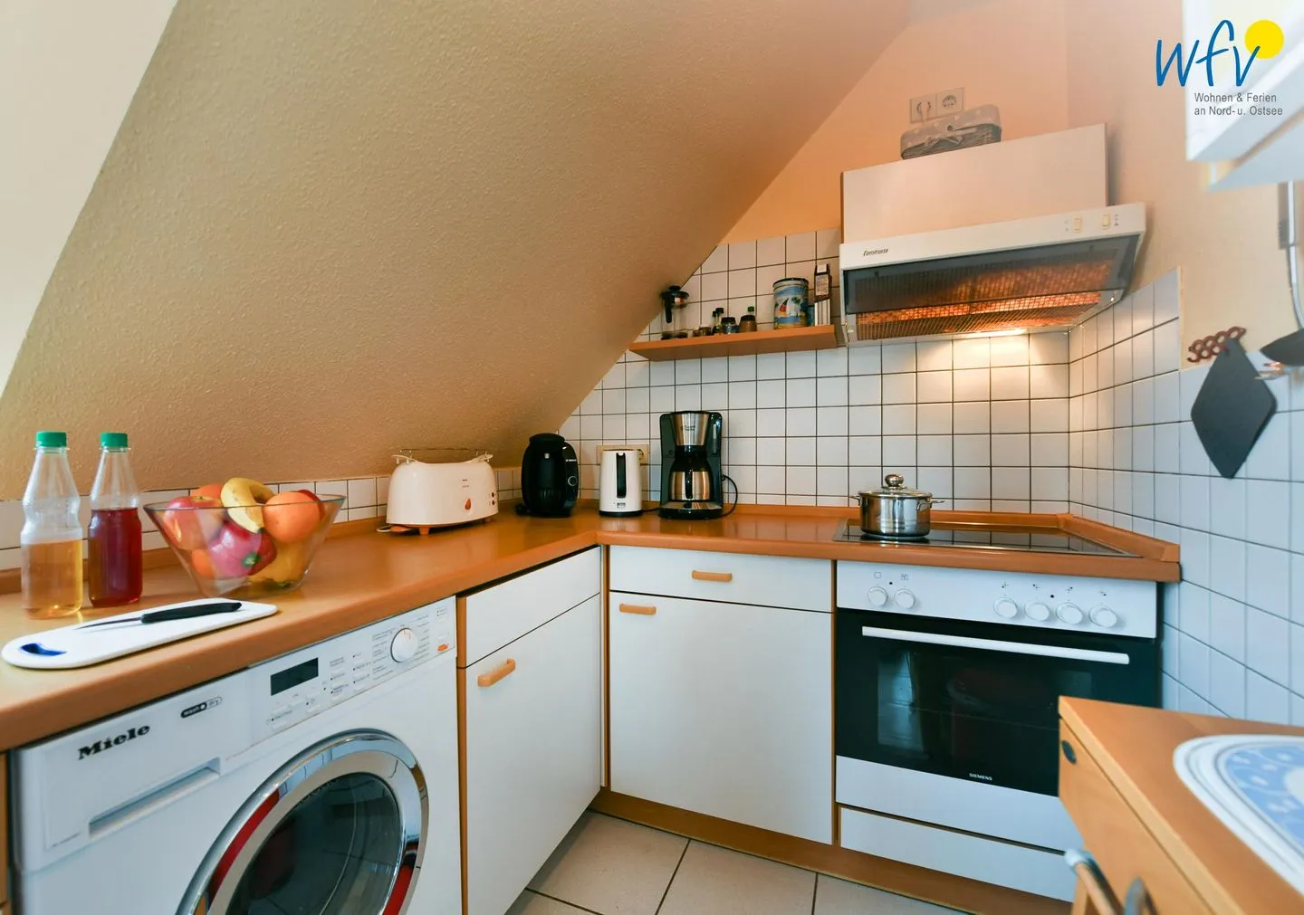 Haus Dünenblick Ferienwohnung 20 Wangerooge - Küche / Küchenzeile