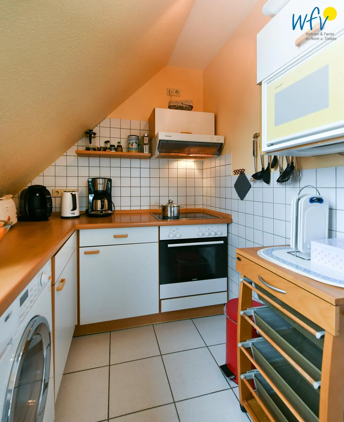 Haus Dünenblick Ferienwohnung 20 Wangerooge - Küche / Küchenzeile
