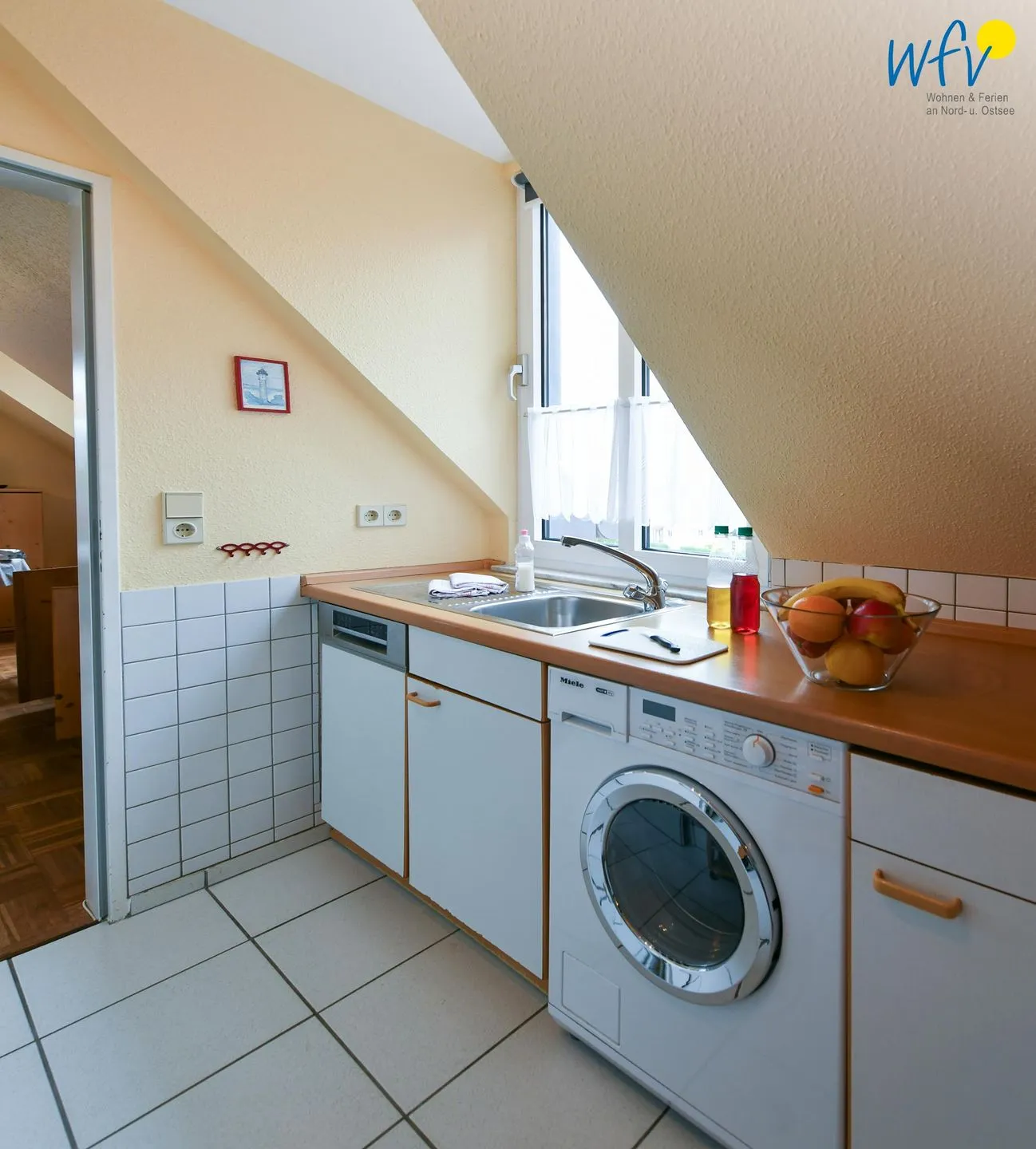 Haus Dünenblick Ferienwohnung 20 Wangerooge - Küche / Küchenzeile