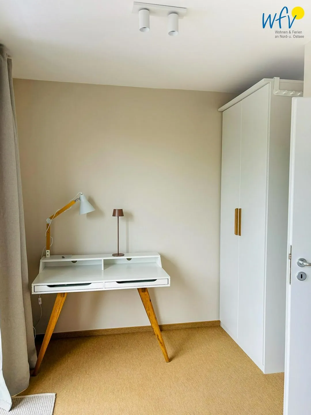 Ferienhäuser Jadehörn Ferienhaus Dünen Hus Wangerooge - Schlafzimmer
