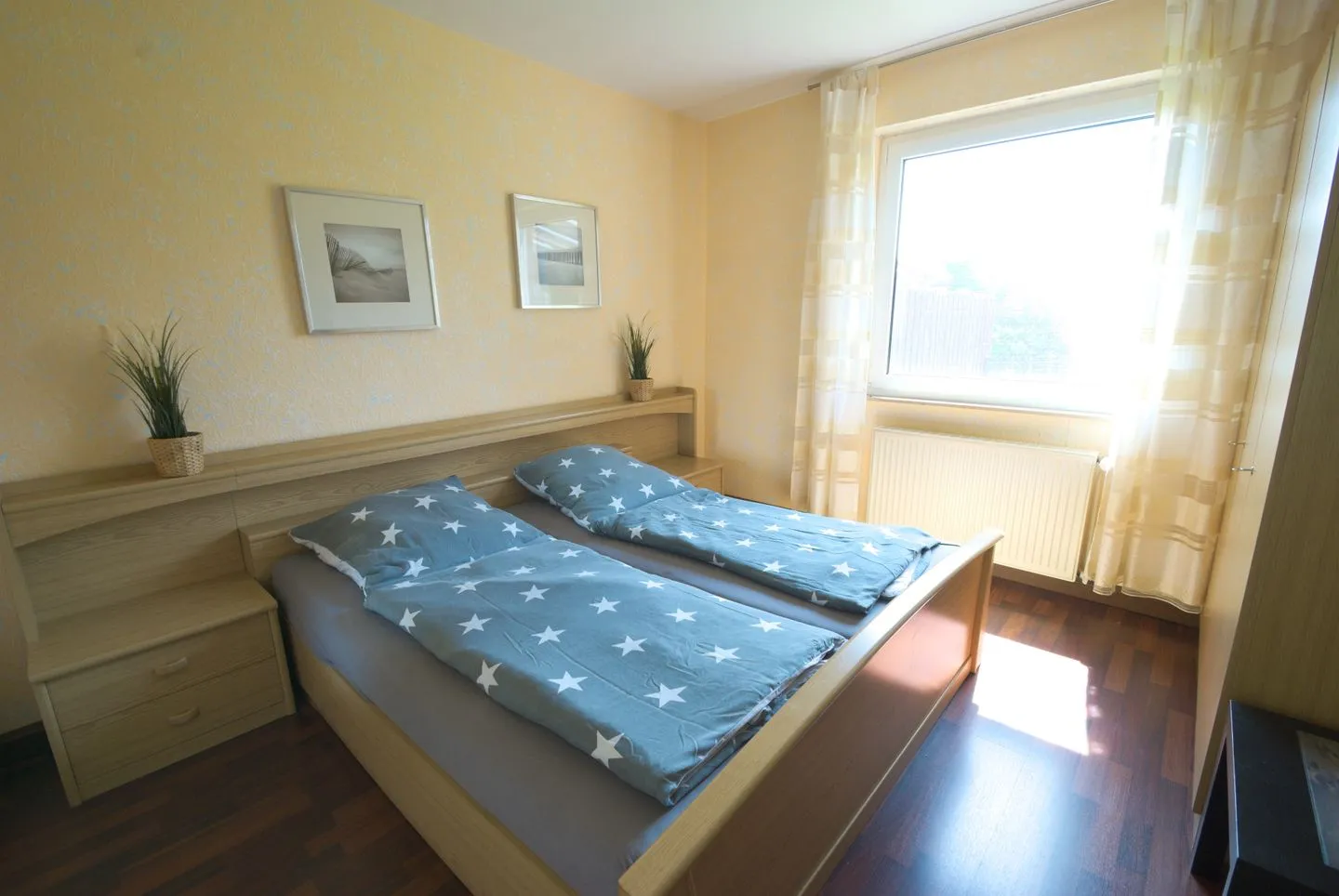 Ferienhaus Yogi Norddeich - 1.Schlafzimmer