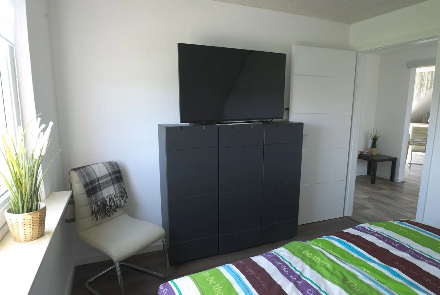 Ferienwohnung Strandzeit Norddeich - Schlafzimmer
