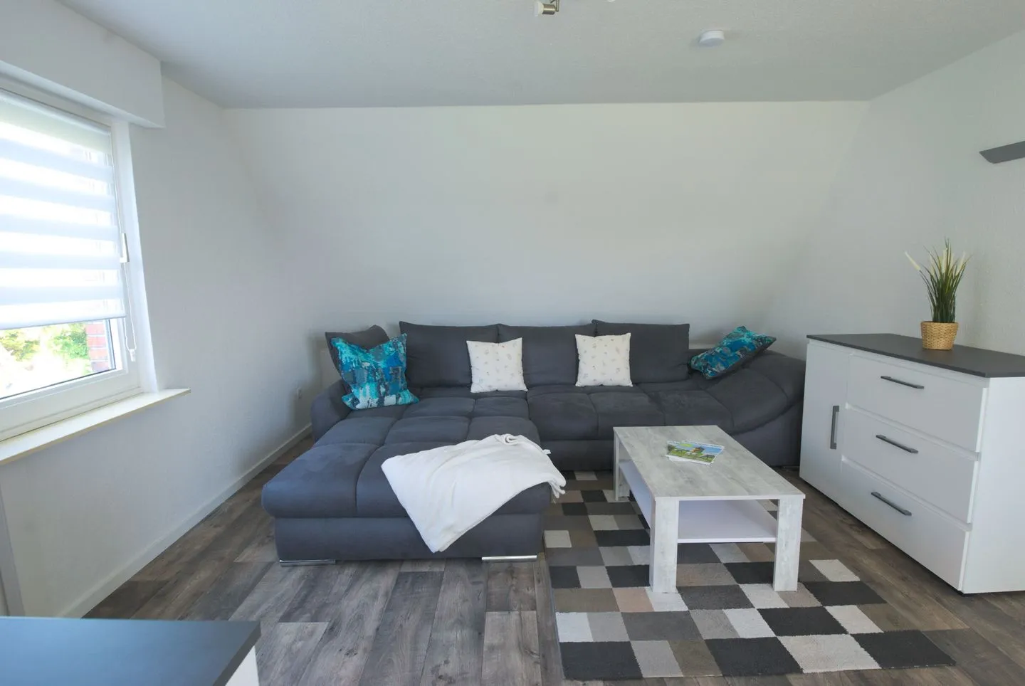 Ferienwohnung Strandzeit Norddeich - Wohnzimmer