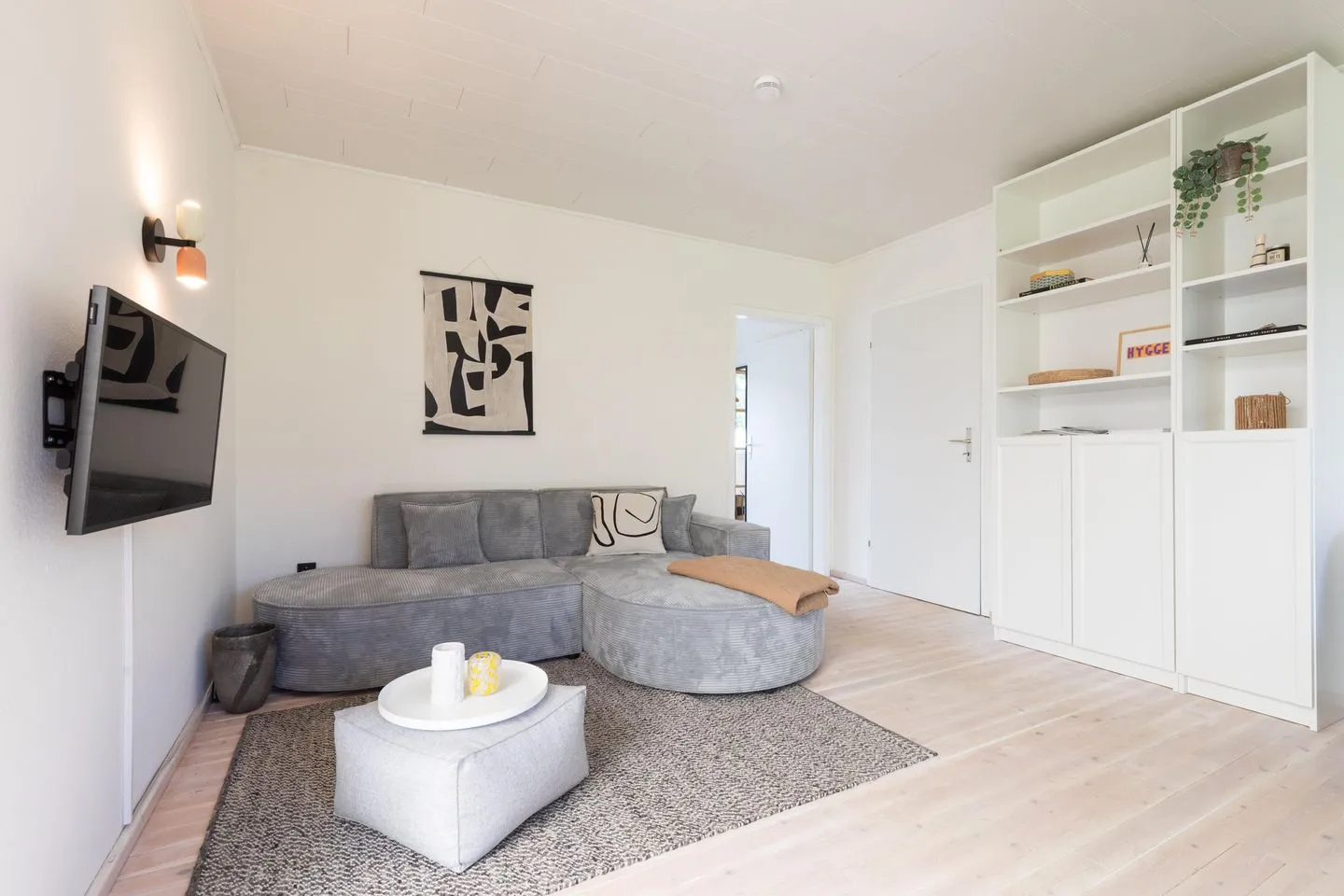 VITA Sonnholm Flensburger Förde - Gemütliche Sofa und TV-Ecke