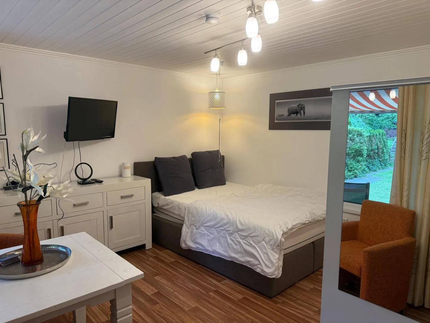 Haus Kehrwieder Datscha Gartenhaus - Wohnzimmer