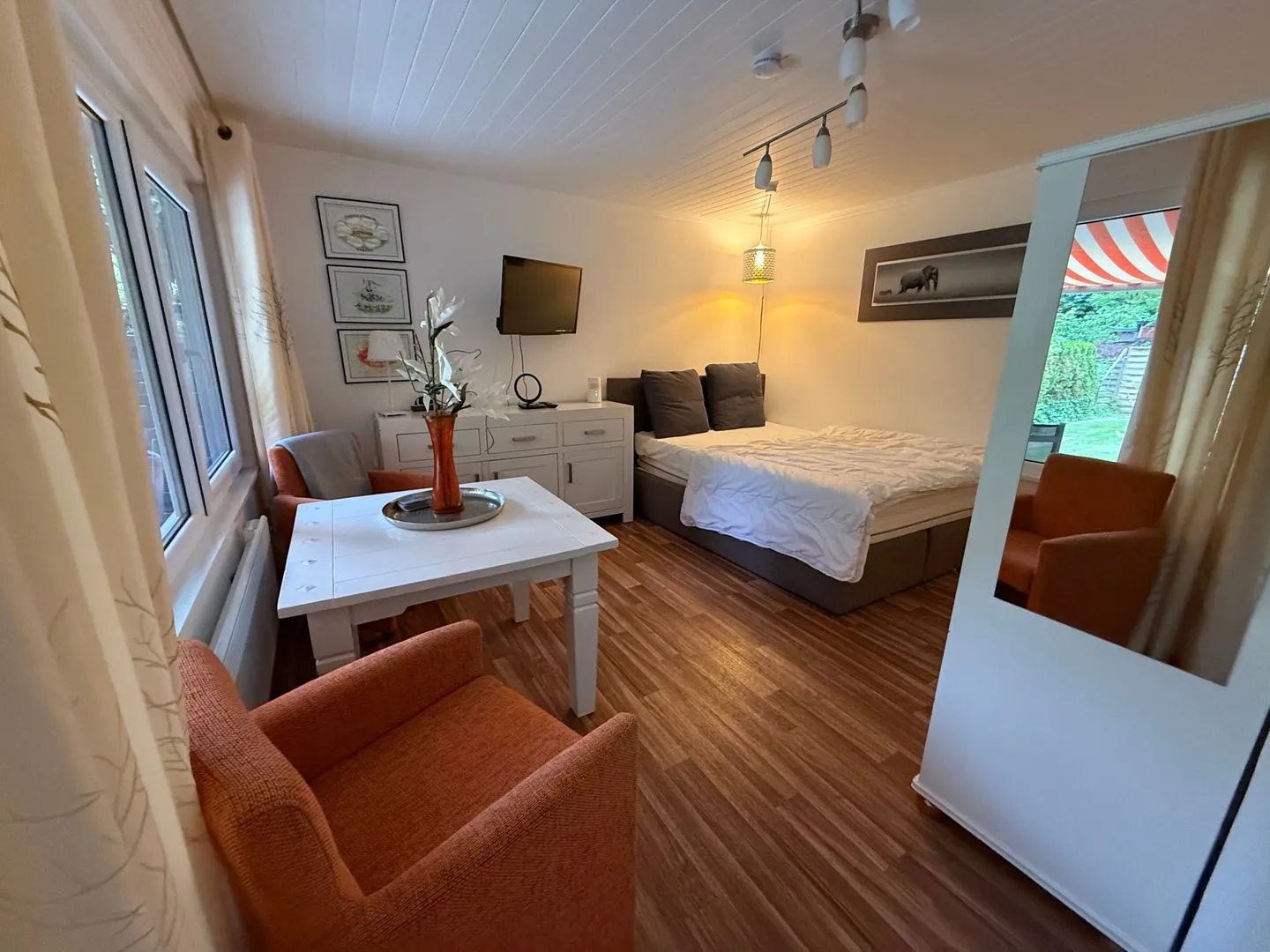 Haus Kehrwieder Datscha Gartenhaus - Wohnzimmer