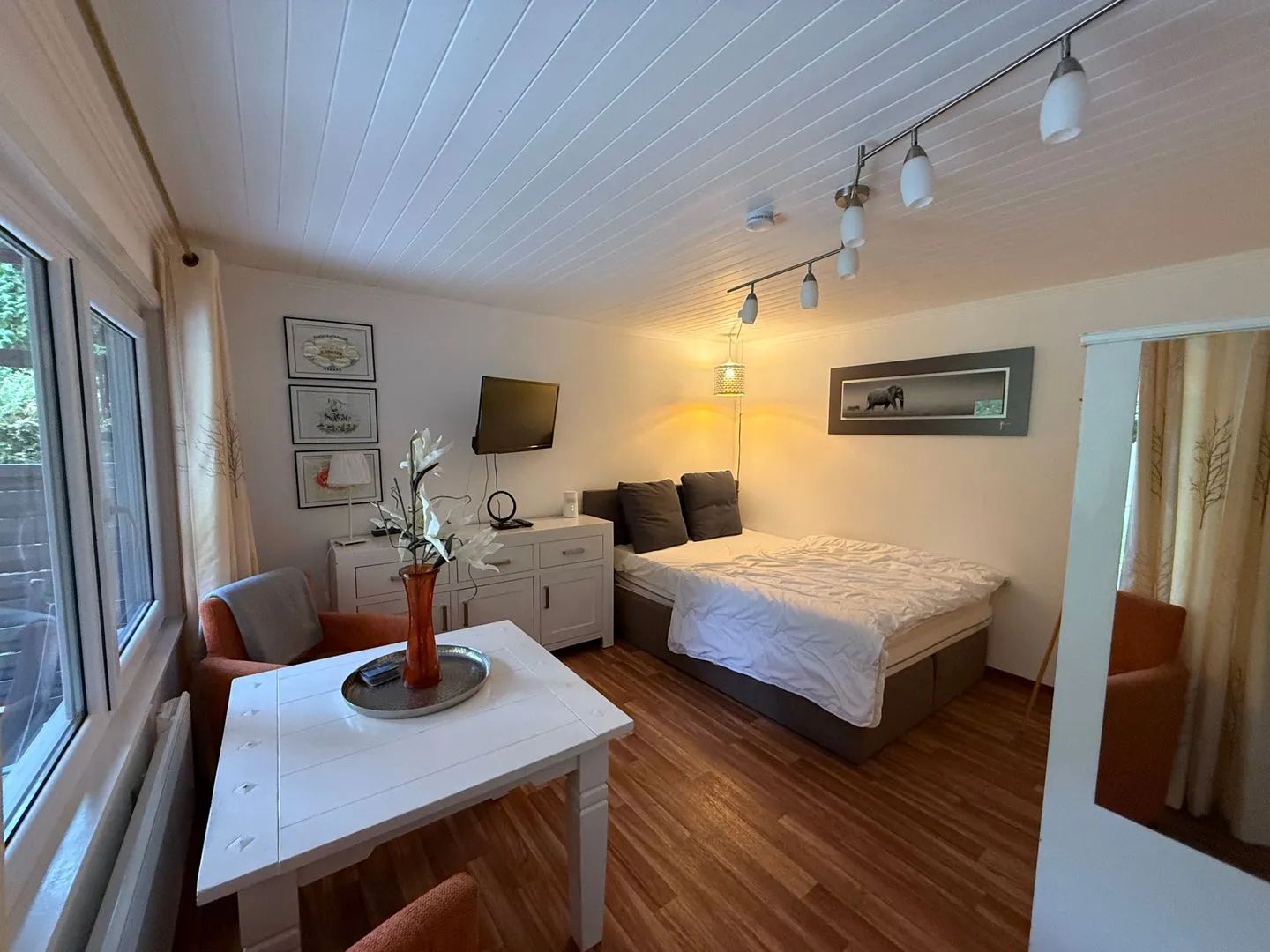 Haus Kehrwieder Datscha Gartenhaus - Wohnzimmer