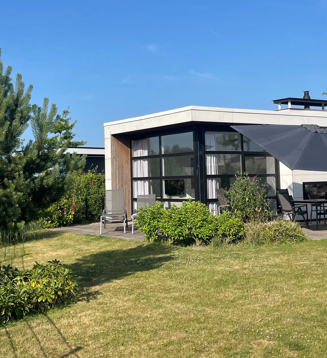 Marina Strandbad Chalet Inselperle mit Zaun Nr. 84 Gelderland -