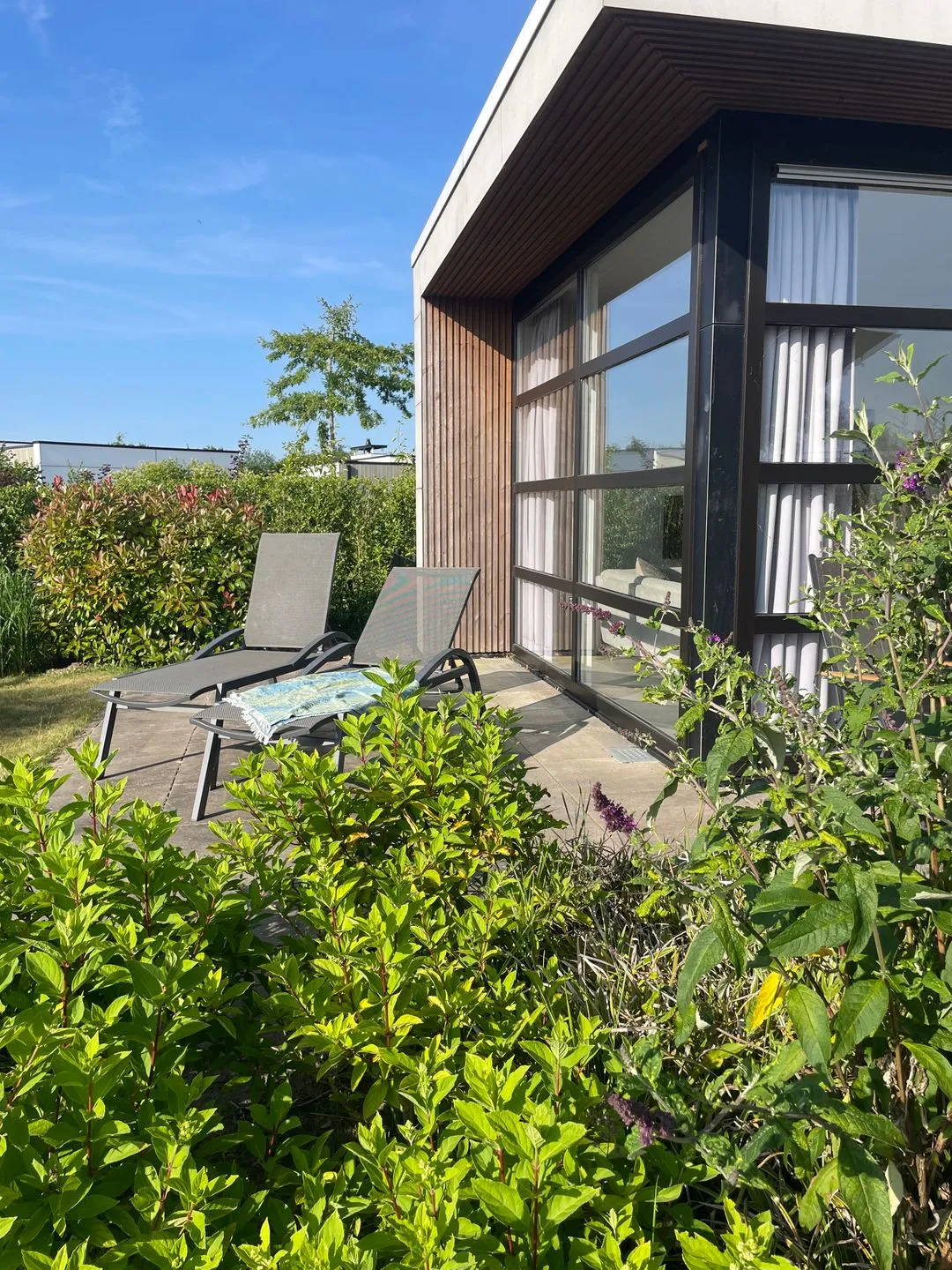 Marina Strandbad Chalet Inselperle mit Zaun Nr. 84 Gelderland -