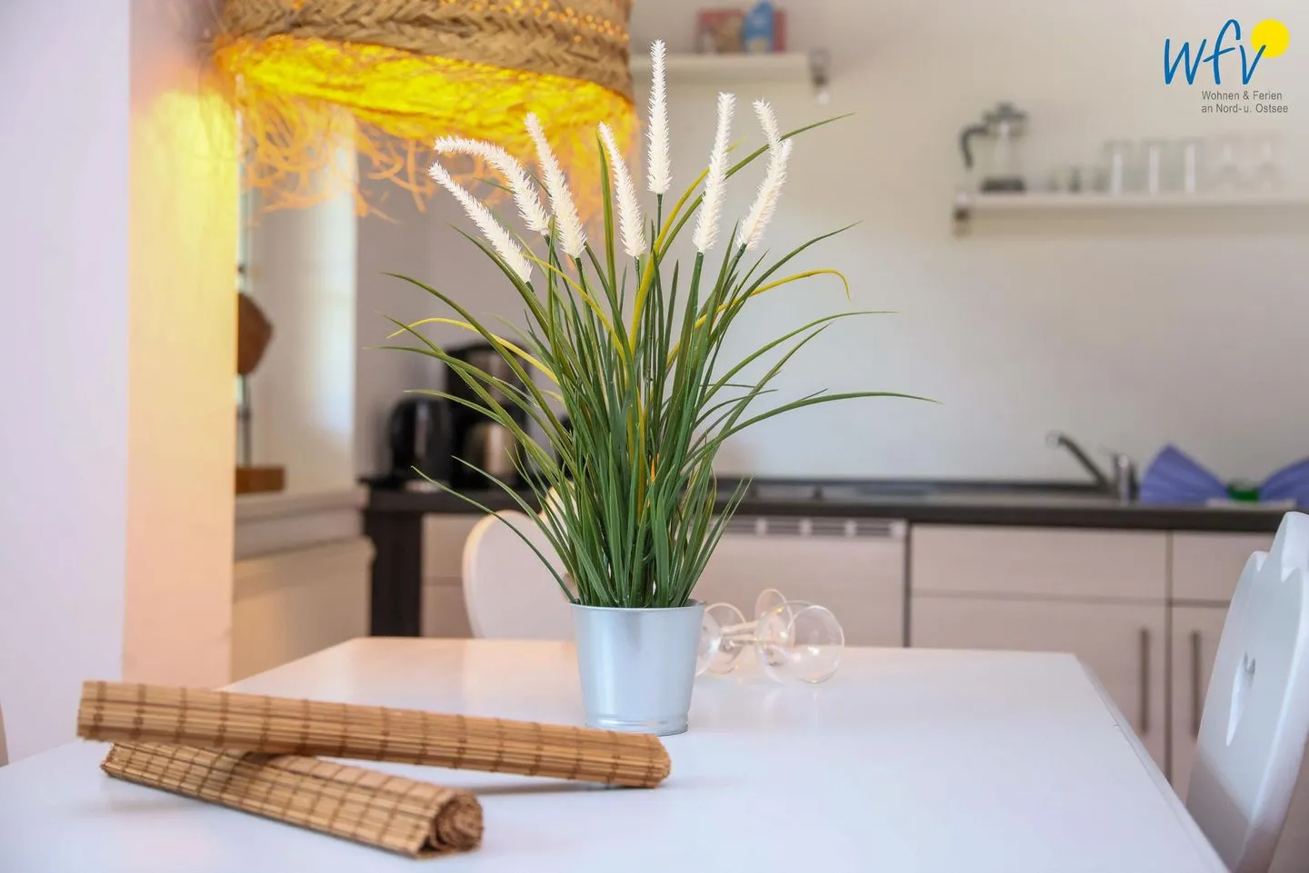 Ferienhaus am Gutspark Dranske Ferienwohnung Sonnengruß Rügen - Dranske - Dekoratives Detail