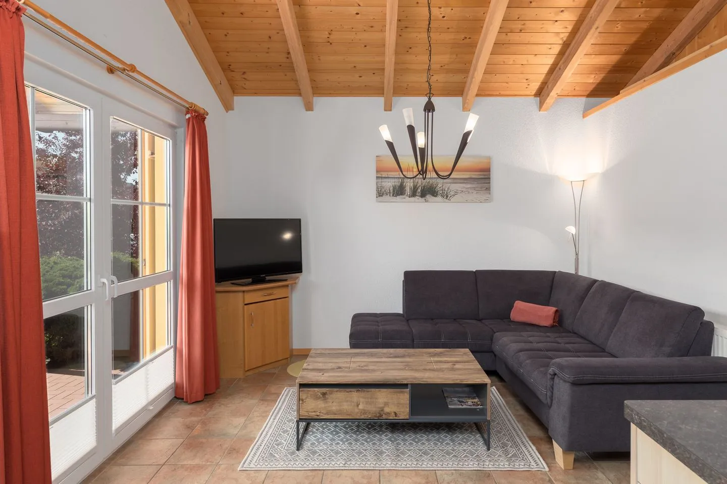 Sonnenschein Jabel - Ferienhaus Sonnenschein in Jabel Wohnzimmer Sofa