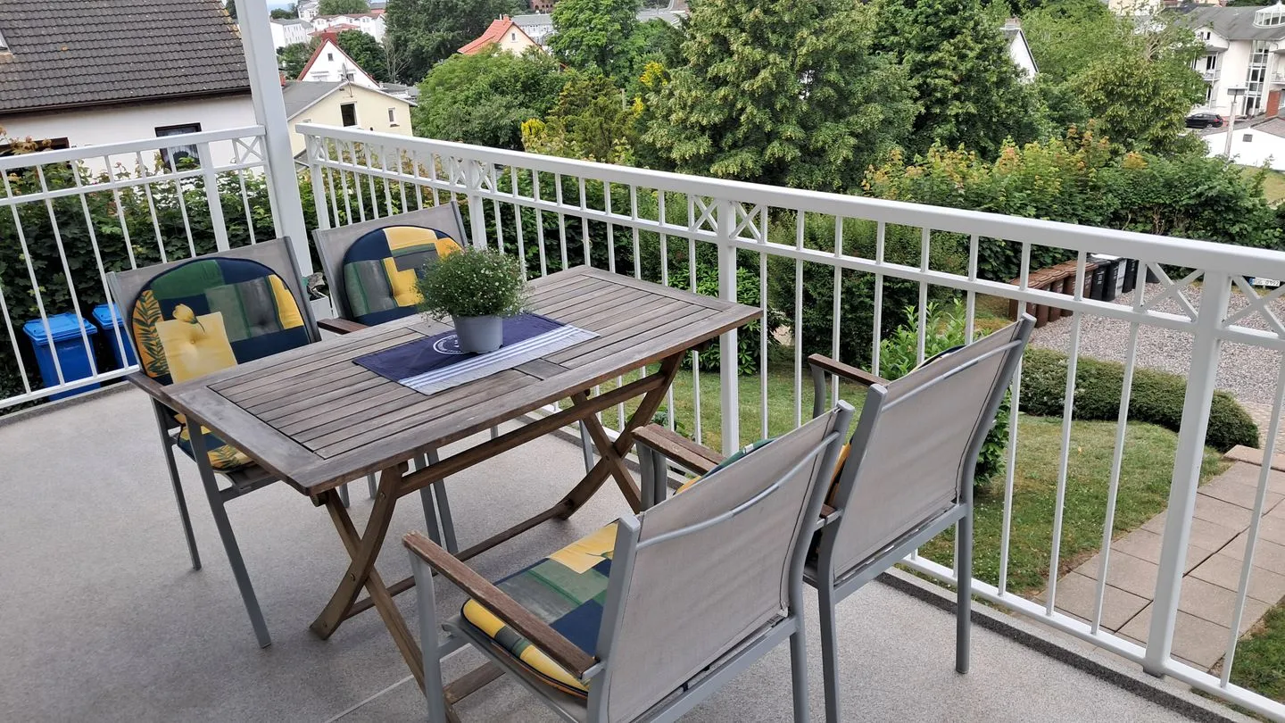 Schöne Aussicht - Balkon