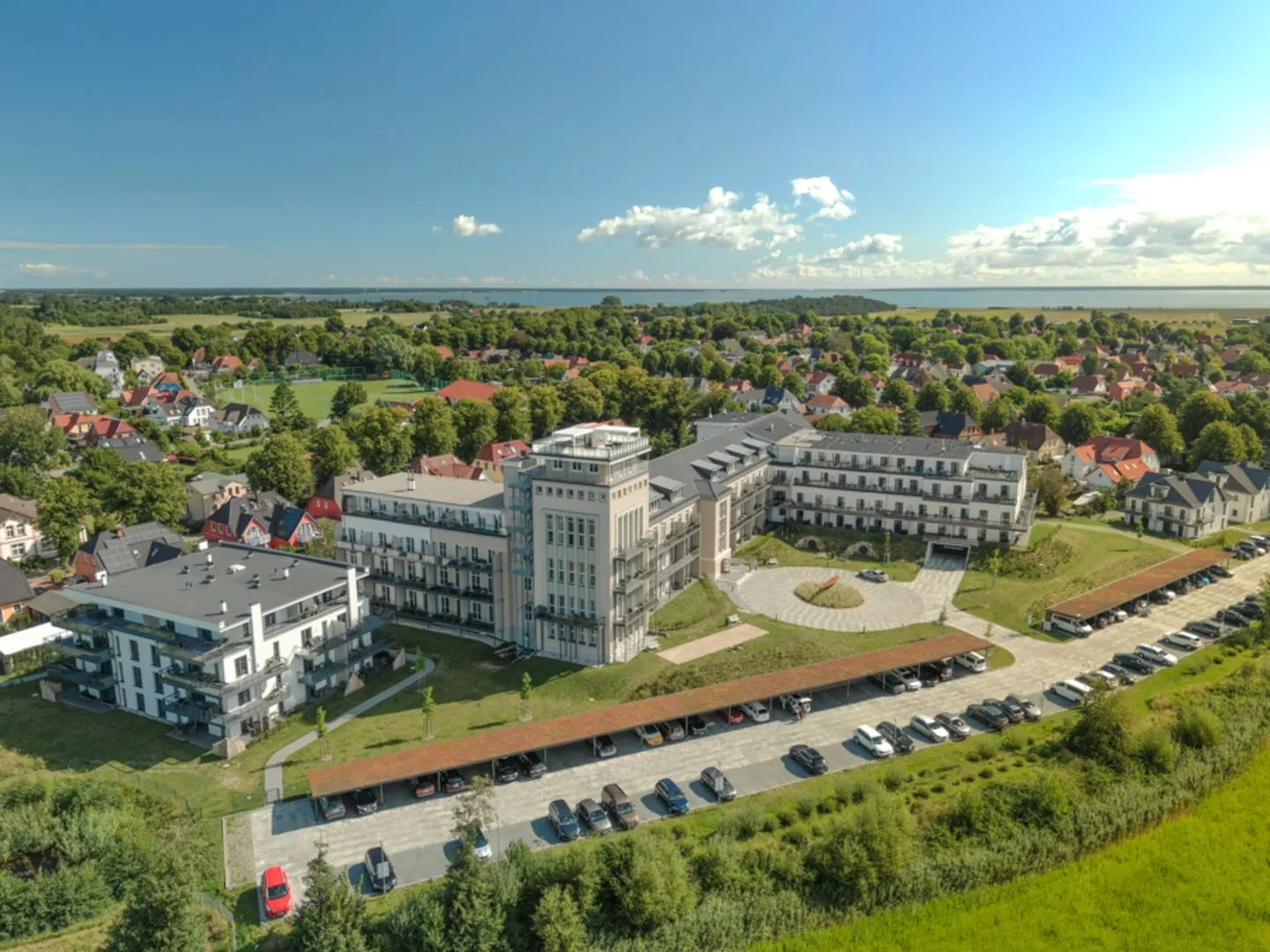 Panoramasuite The Turm Wustrow - Vogelperspektive