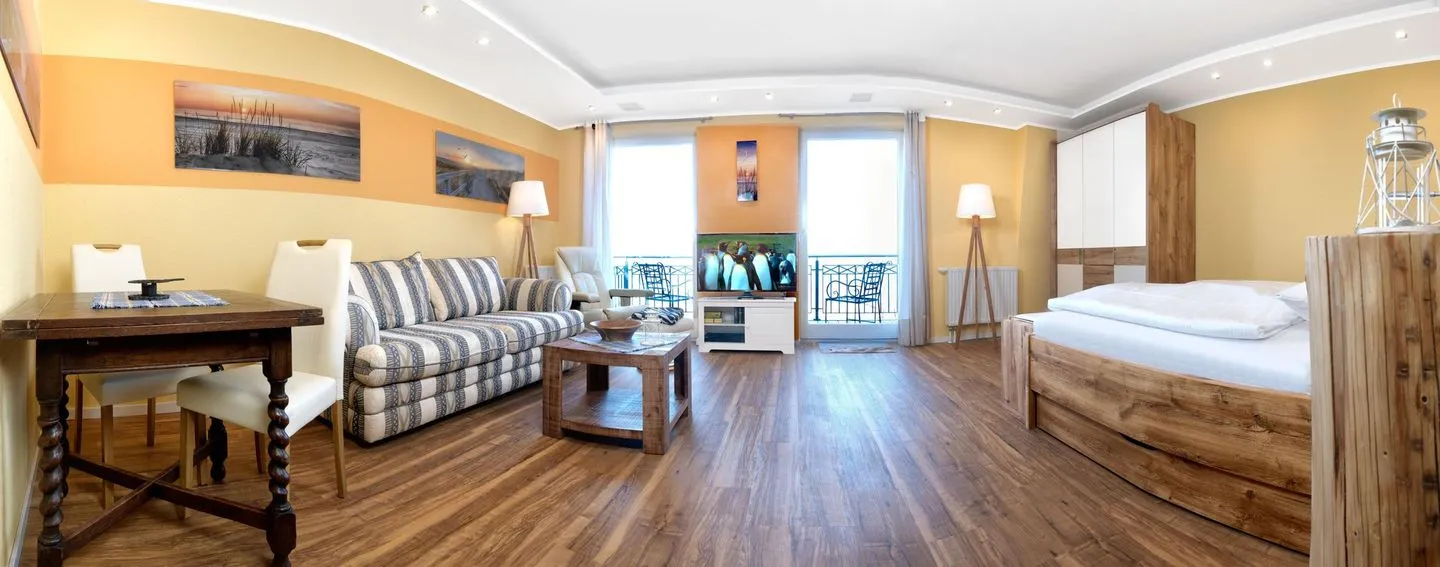 Ostsee Residenz Meeresblick Seaside Schwarzer Busch - Living room