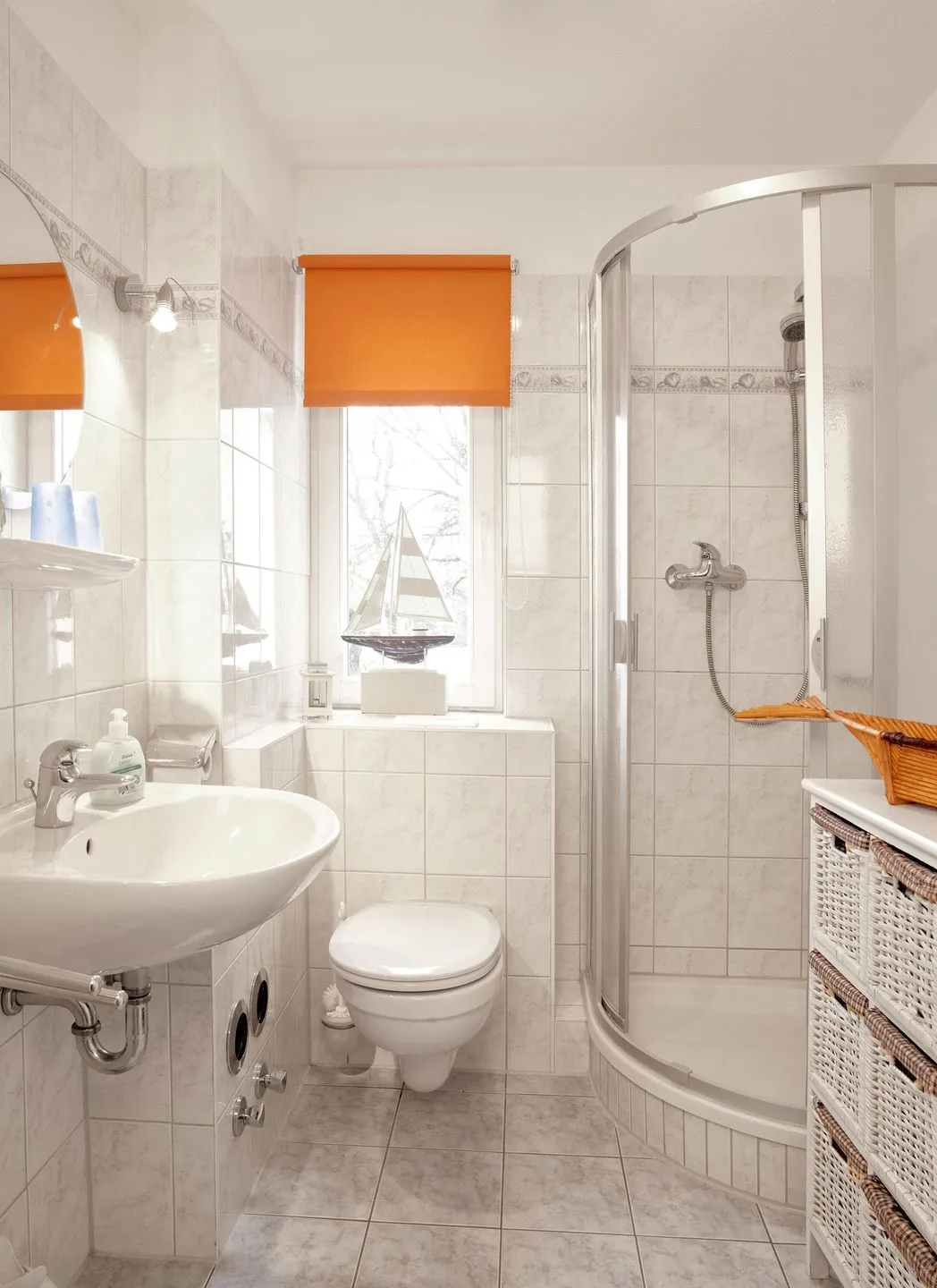 Ostsee Residenz Meeresblick Strandmuschel Schwarzer Busch - Bathroom