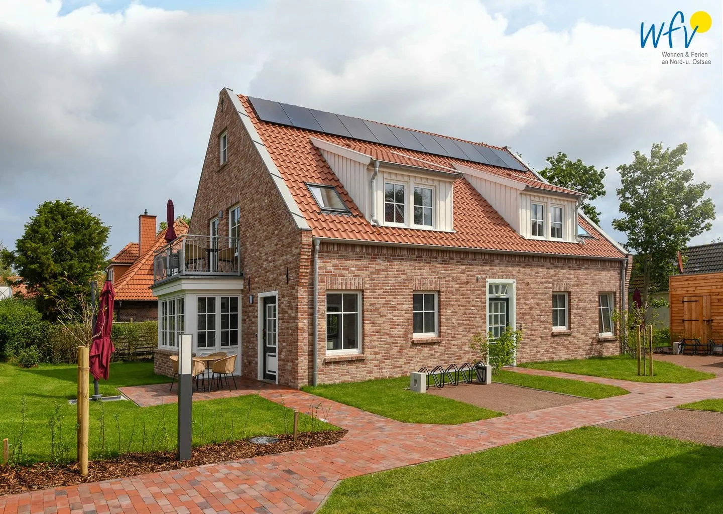 Haus Christine Ferienwohnung Düünstuuv Langeoog - Hauptansicht