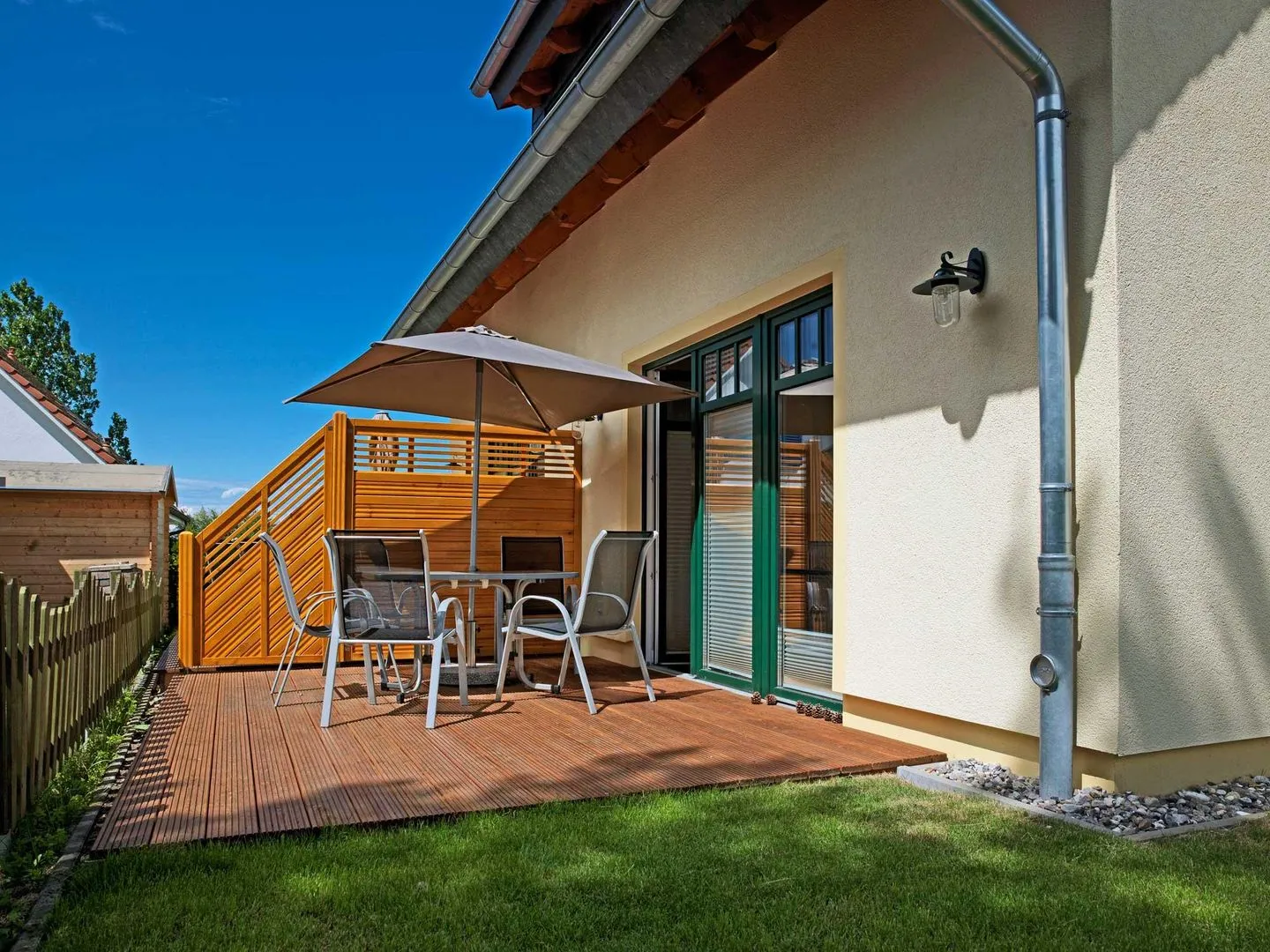 Doppelhäuser zum Reetmoor Haus Theresa Schwarzer Busch - Terrace