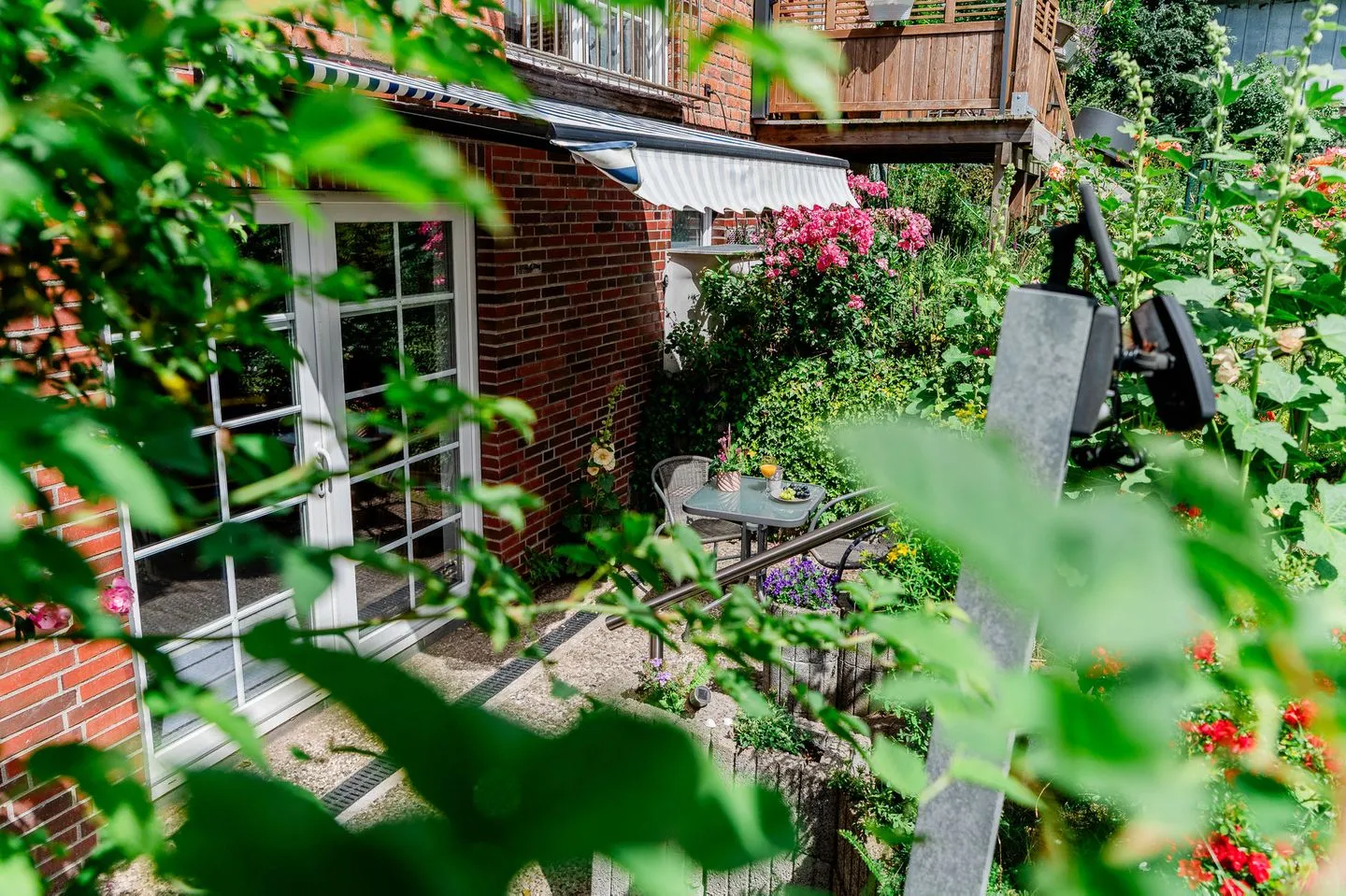 Bloomstieg Angeln - Gartenblick