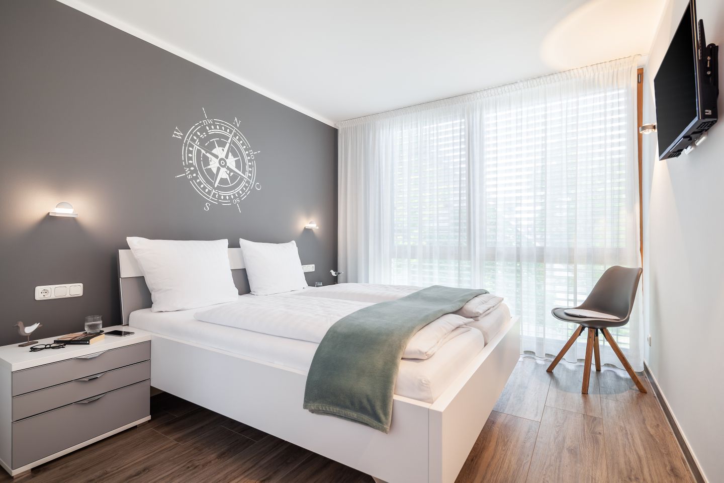 Deichhausener Str. 2, Wohnung Senator, 1.OG, Schlafzimmer 2