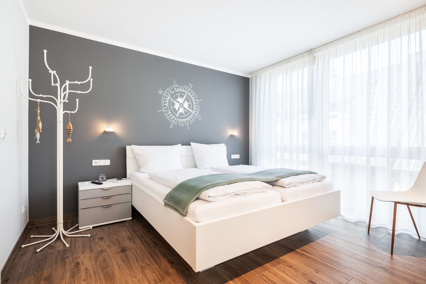 Deichhausener Str. 2, Wohnung Senator, 1.OG, Schlafzimmer 1