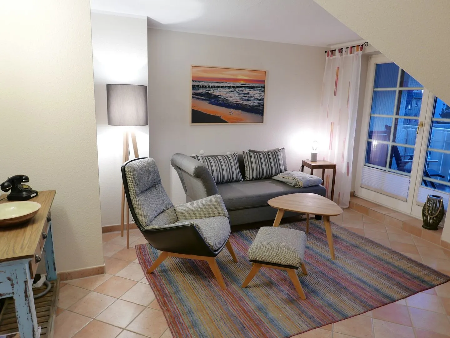 Störtebekerstraße 9 - Wohnung 6 Ostseeheilbad Zingst - Blick in den Wohnbereich