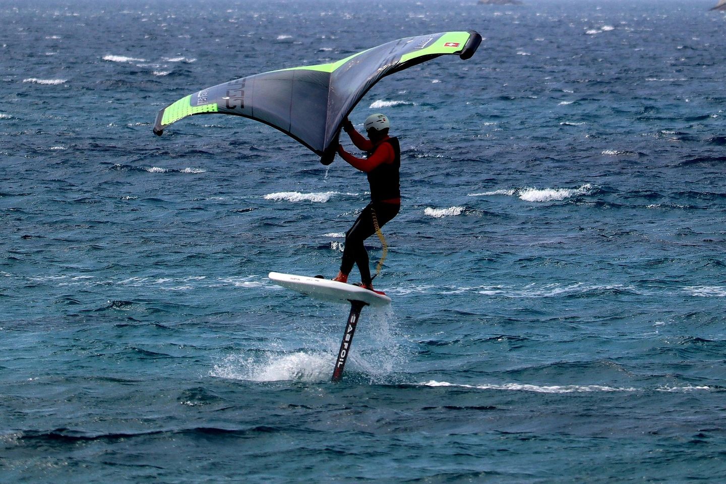 Wingsurfer auf der Ostsee