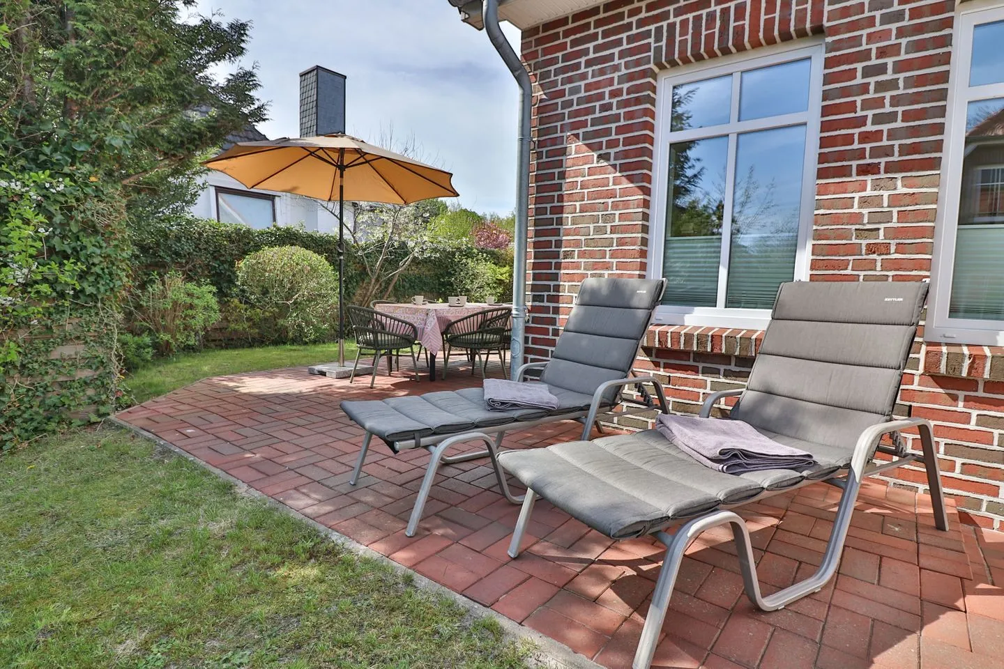 Tweethus Langeoog - Terrasse