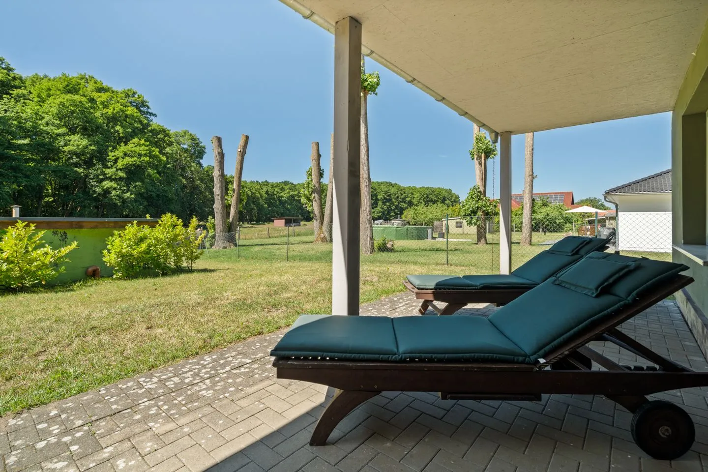 Träumerei Alt-Schwerin - Terrasse